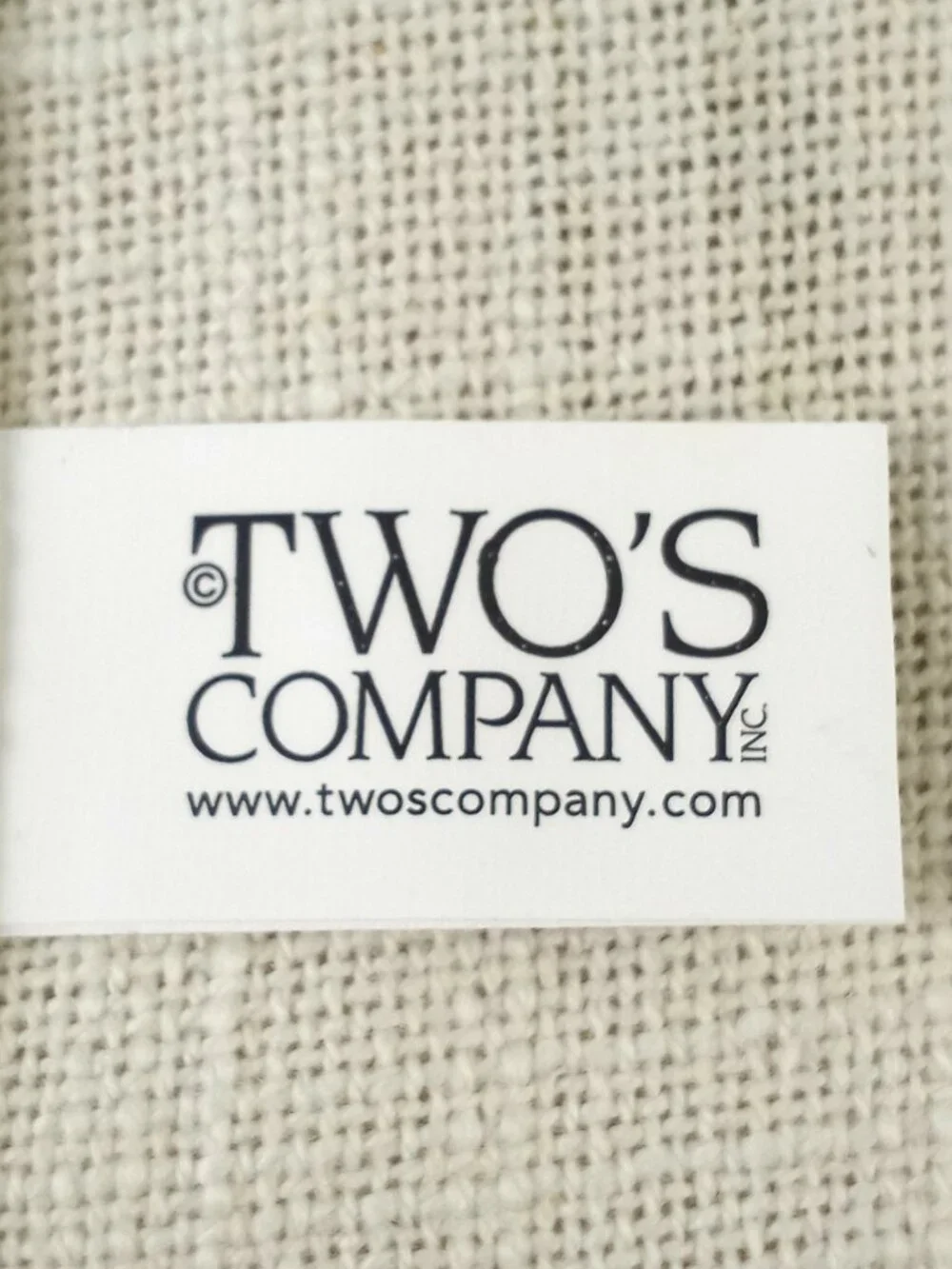 NWOT Two's Company Flora and Fauna Set of 2 Dish Tea Towels Assorted Designs